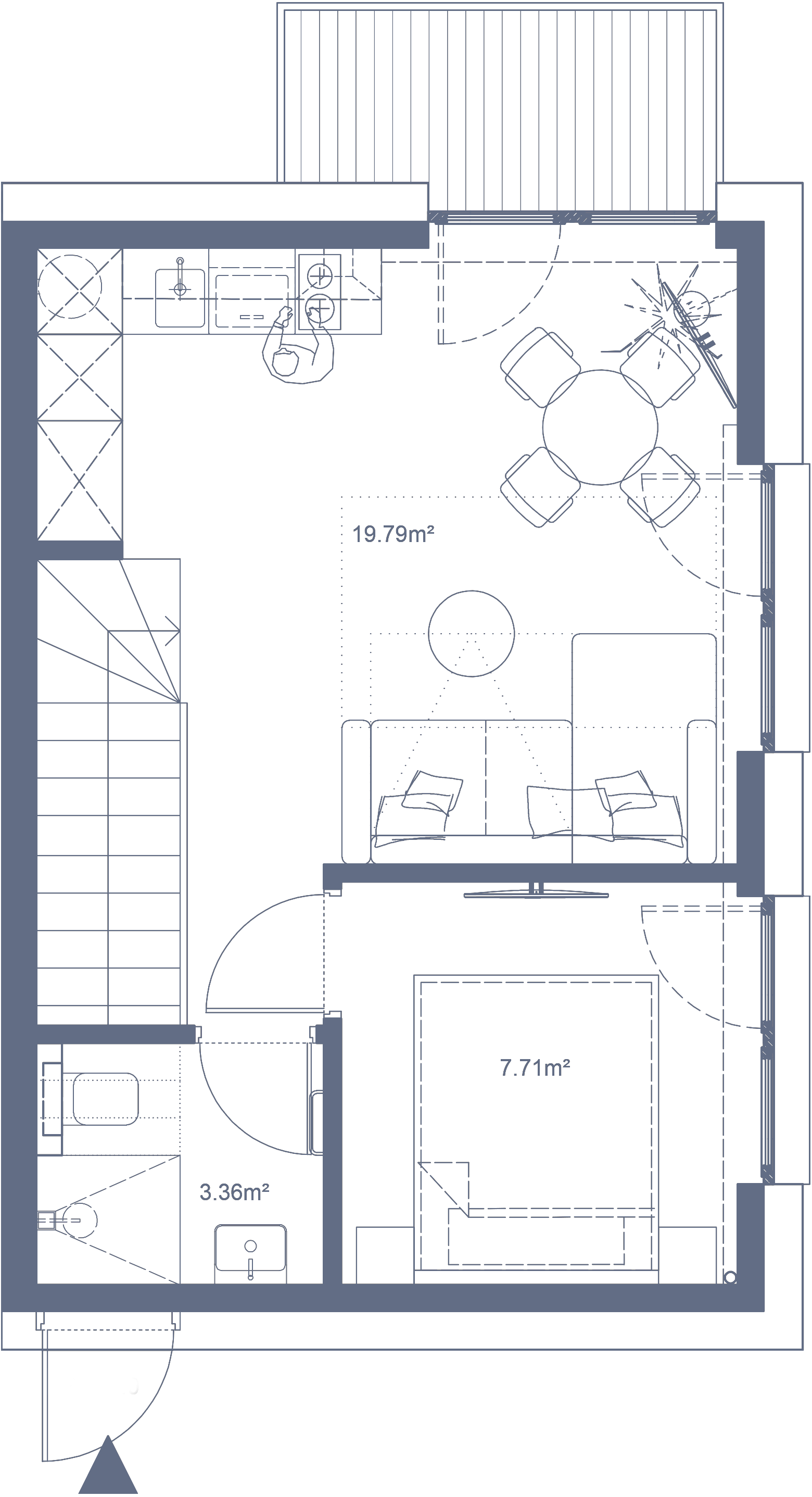 1-4 Apartamentai